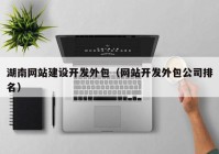 湖南网站建设开发外包（网站开发外包公司排名）